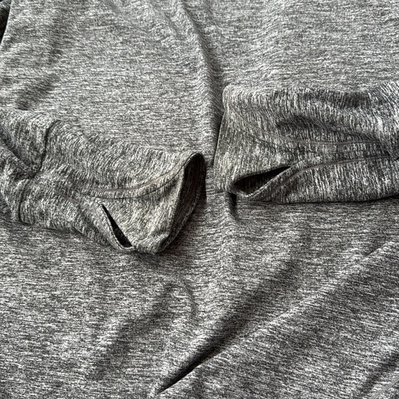 Athleta Uptempo heathered grey Long Sleeve Top - M - Picture 5 of 7
